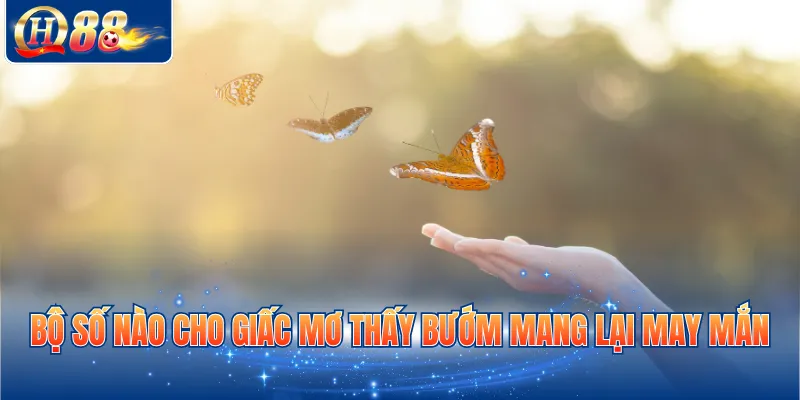 Bộ số nào cho giấc mơ thấy bướm mang lại may mắn